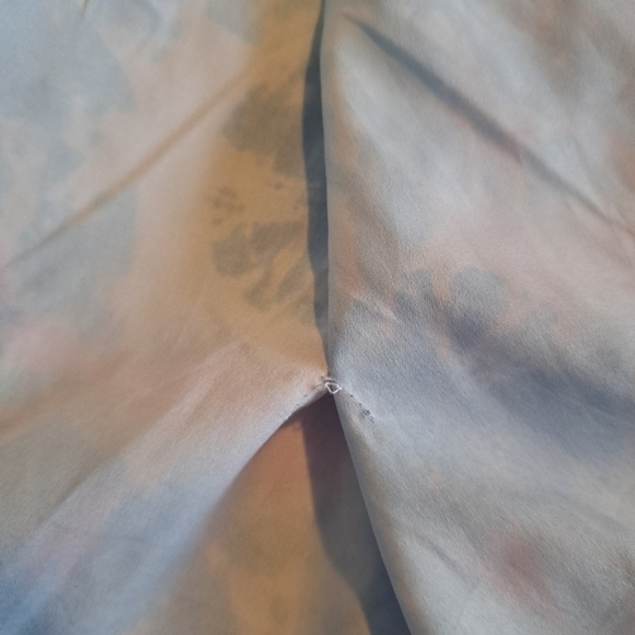 SnapperRock girls size 12 swim cover up, pastel pink, blue & white EUC - Picture 3 of 4